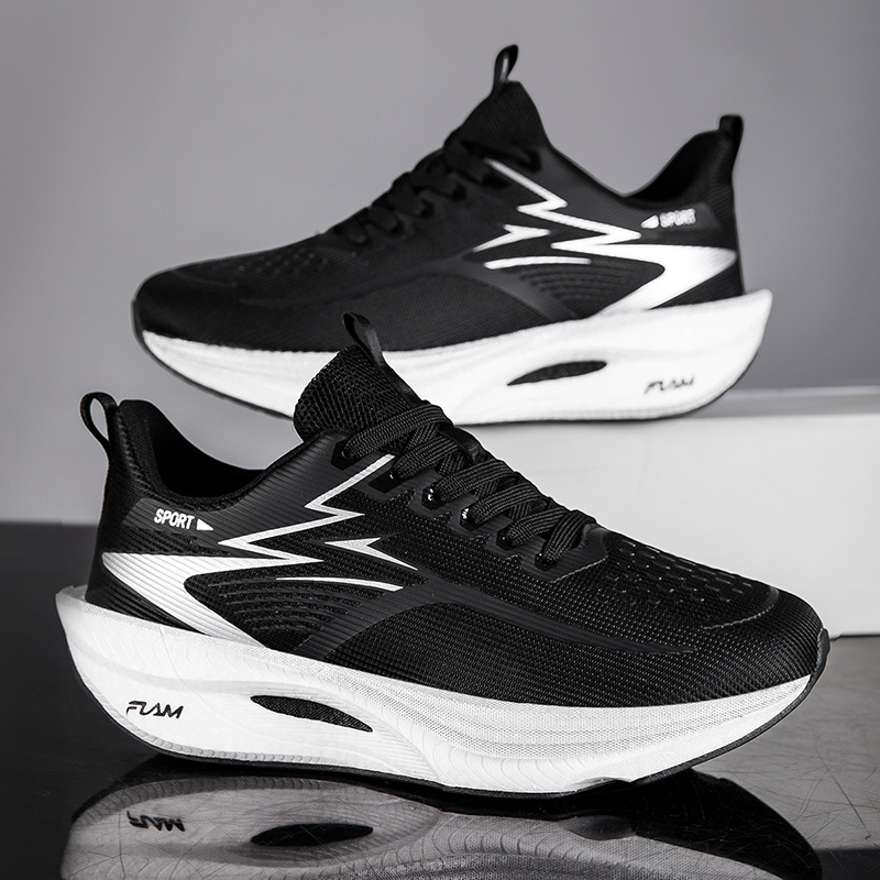 imagen del artículo zapatillas de punta ancha para hombre - zapatos de malla transpirable adecuados para gimnasio, senderismo, tenis, uso casual