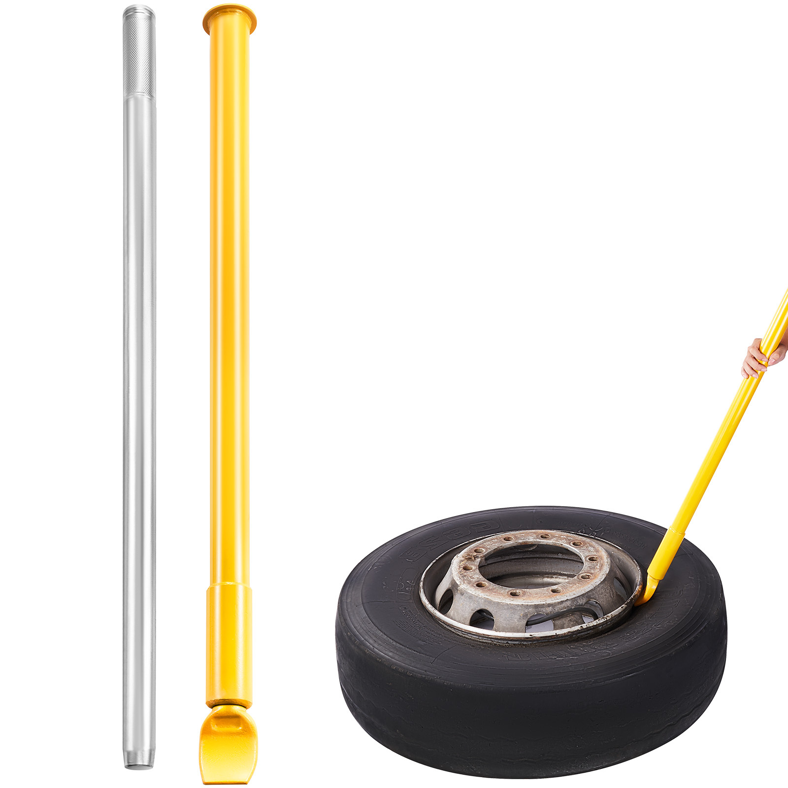 TEMU Happybuy Slide Hammer Tire Bead Breaker, 46.3", Portable For Car, Truck, Trailer Tire Removal