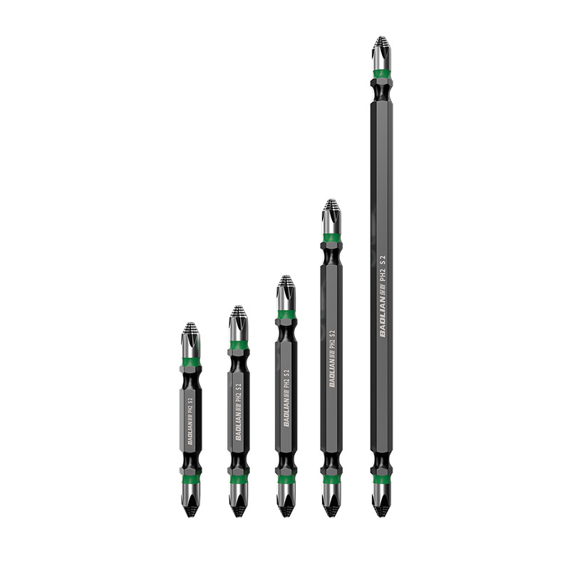 TEMU 5pcs Magnétite Puissant Antidérapant Anti-Impact Outils Électrique Tête Phillips Haute Durcissement Tête de Tournevis Électrique Super Dure