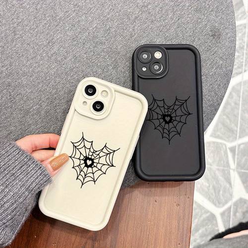 heart web phone case compatible with iphone air 17 pro 17 pro 16 pro max plus 15 pro 15 pro max 14 14 plus 14 pro 14 pro max 13 13 pro 13 pro max 12 12 pro 12 pro max 11