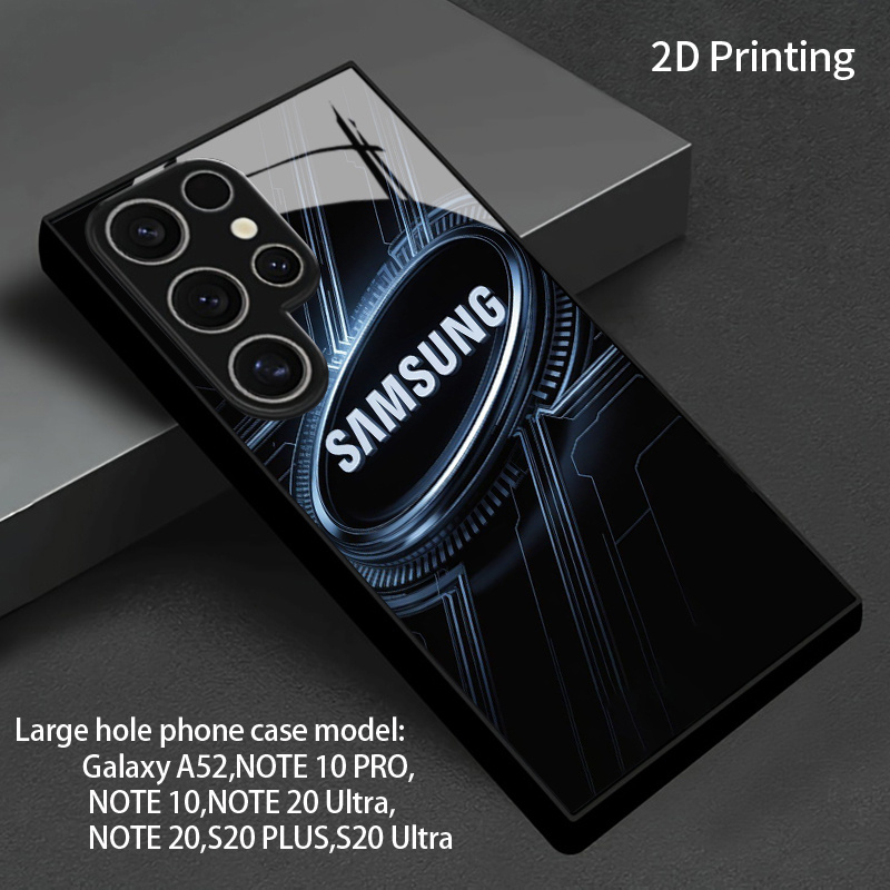 TEMU Phone Case - [2d Flat] For Tech Futuristic Elegant Phone Case For Galaxy S26, S26 Plus, S26 Ultra, S25, S24, S23 Fe, S22 , A54, A53, A16, A15,