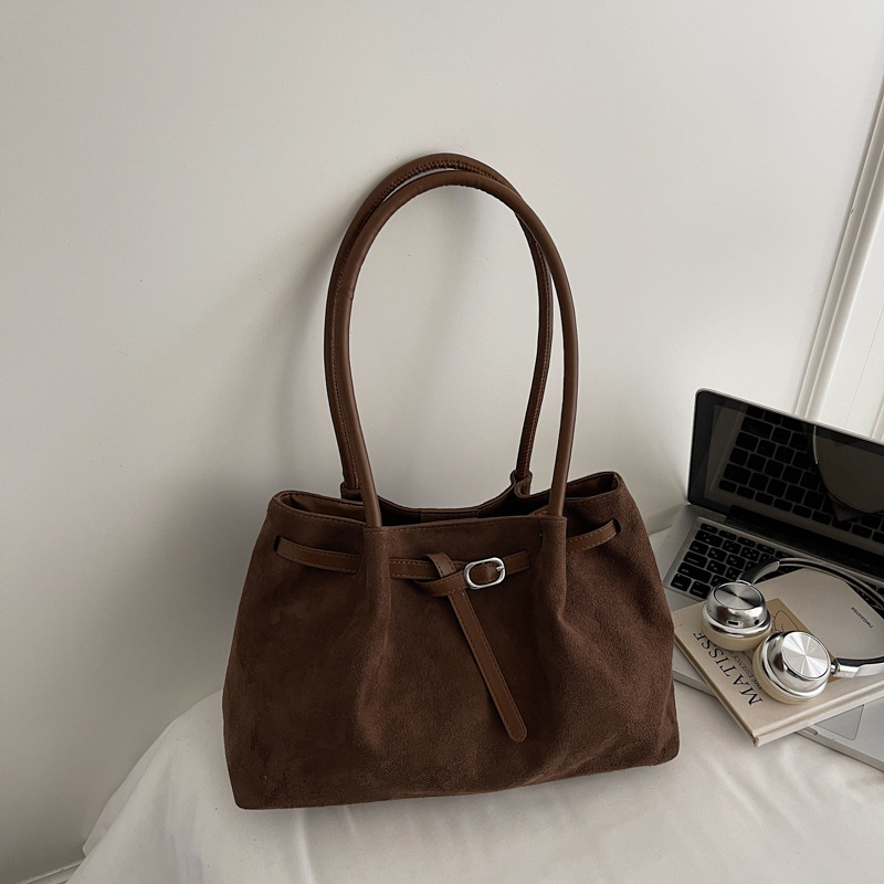 TEMU 2026 Sophisticated Leopard Print Tote Bag, Women's Underarm Bag, Vintage Large-capacity Commuter Shoulder Bag, Stylish Versatile Handbag