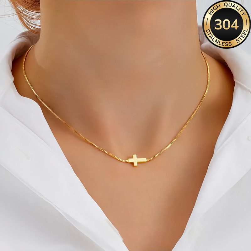 Women's Golden Layered Stackable Necklace — Hypoallergenic