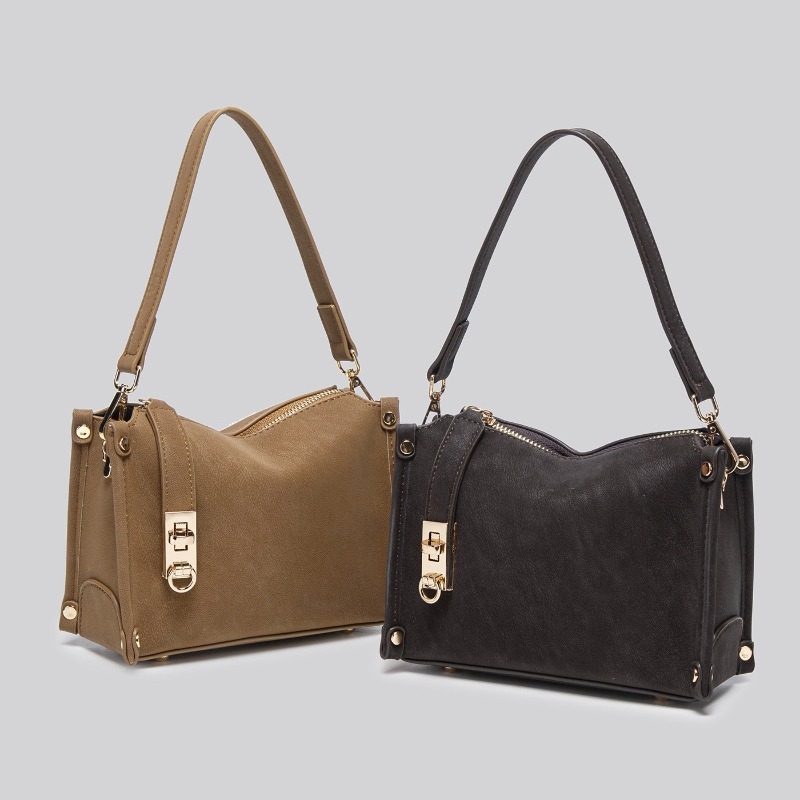 Retro Cowhide Texture Crossbody Bag For Women Casual Tote Bag_voghion.com