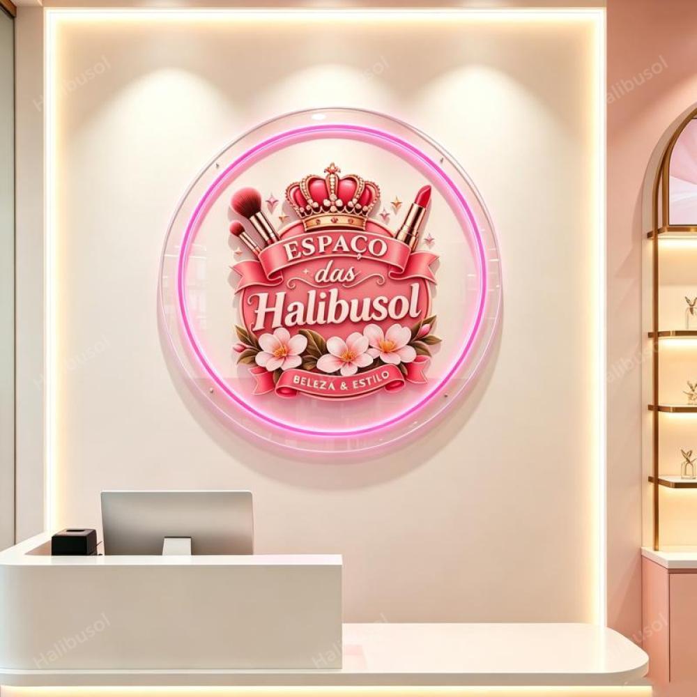 personalised neon sign sold on Temu United States
