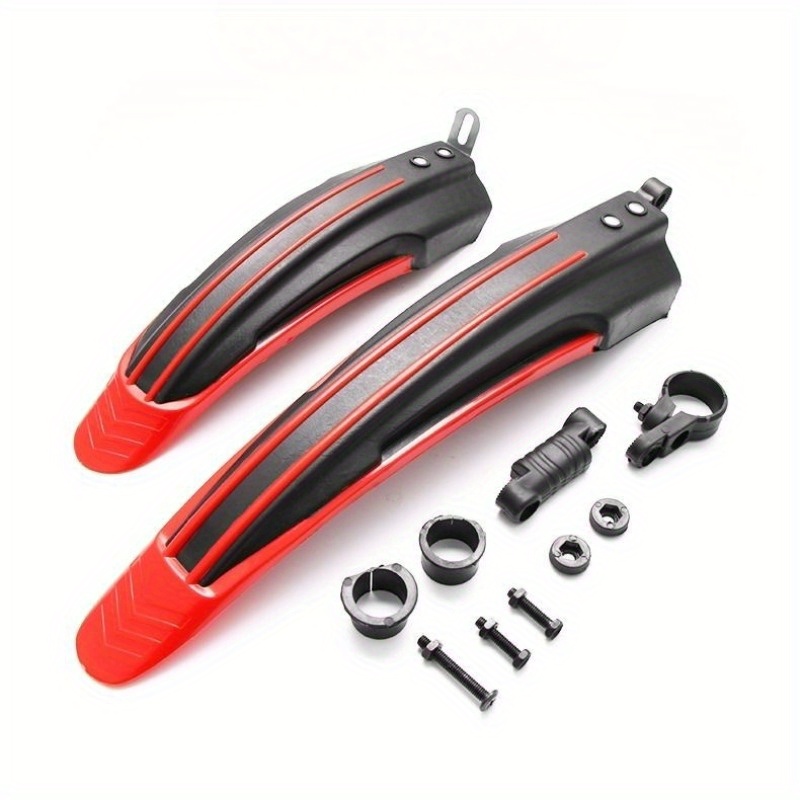 

2pcs Fit Bicycle Fender Set, Pp Material, Front And Rear Mudguards For Mountain Bikes