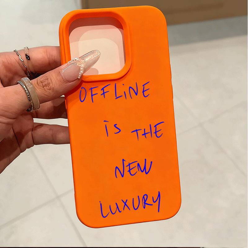 Image of Phone Case: New Luxury Textured Fashion Phone Case, Offline Style Protective Cover, Compatible With Iphone 11, 12, 13, 14, 15, 16, 17 Plus, Pro, Pro Max, 18 Pro, 18 Pro Max