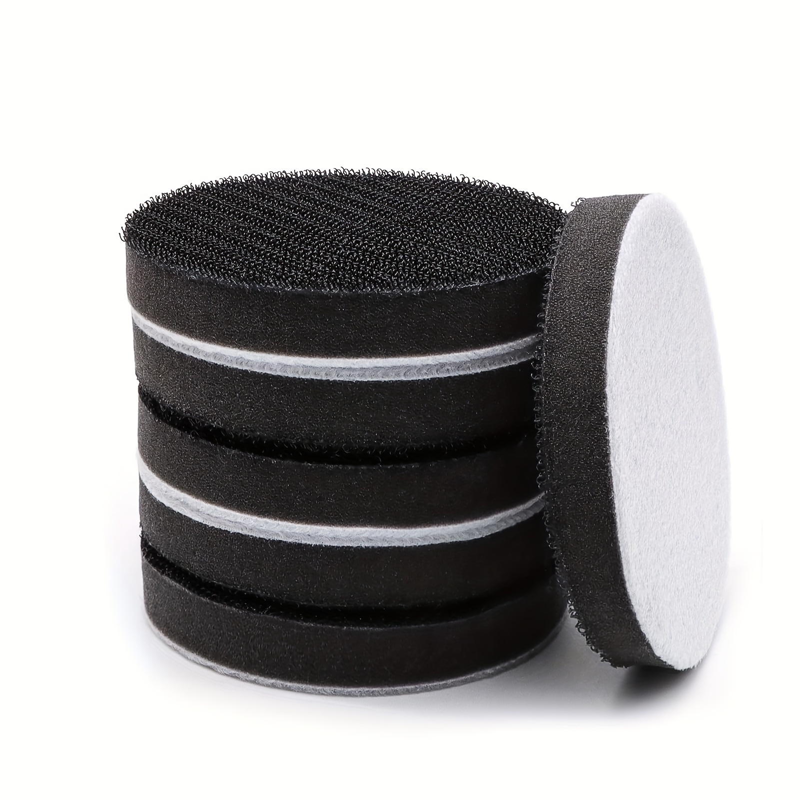 TEMU Ensemble de 5 coussinets d'interface en mousse, coussin de rembourrage en éponge à souple de 3 pouces, adaptés aux ponceuses de rail et à la