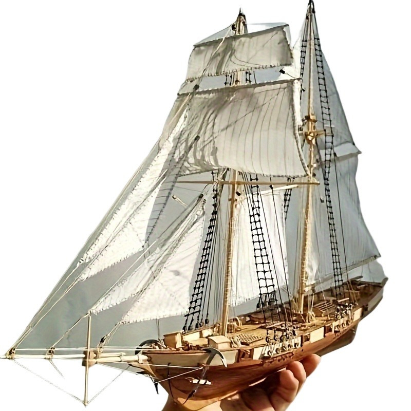 

Wood ""harko"" Classical Western Boat Kit Educational Science Making Boat Model