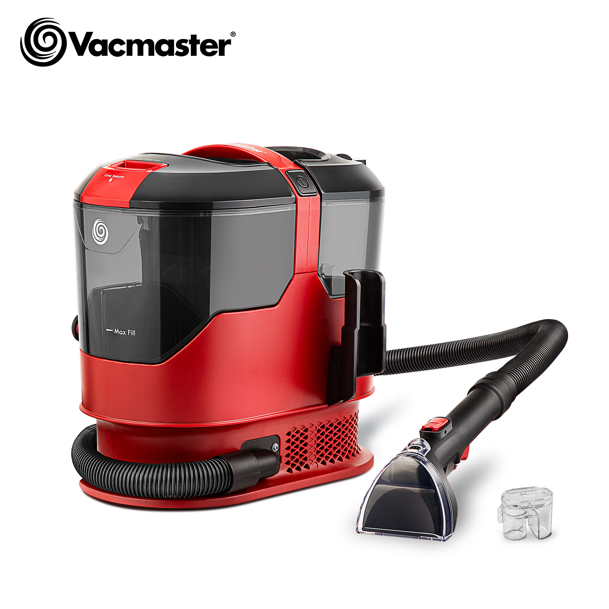 Image of 600w High Pressure Carpet And Upholstery Cleaner With Powerful 15kpa Suction For Carpets, Upholstery & Car | Includes 4m Cable, Cleaning, Removes Stains