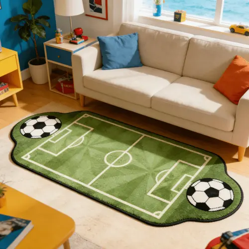 Affirming Rugs football bedroom decor - United Kingdom