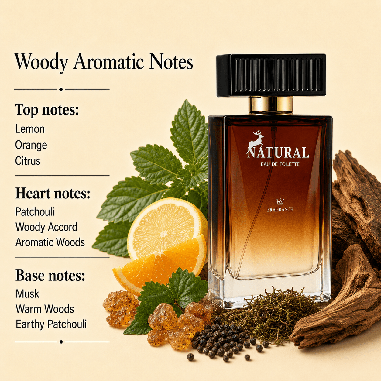 Image of 100ml/3.4oz Cologne Designed For Men, Classic Fragrance With Long-lasting Scent, Enhances Your Style, Perfect As A Gift, Suitable For Occasions