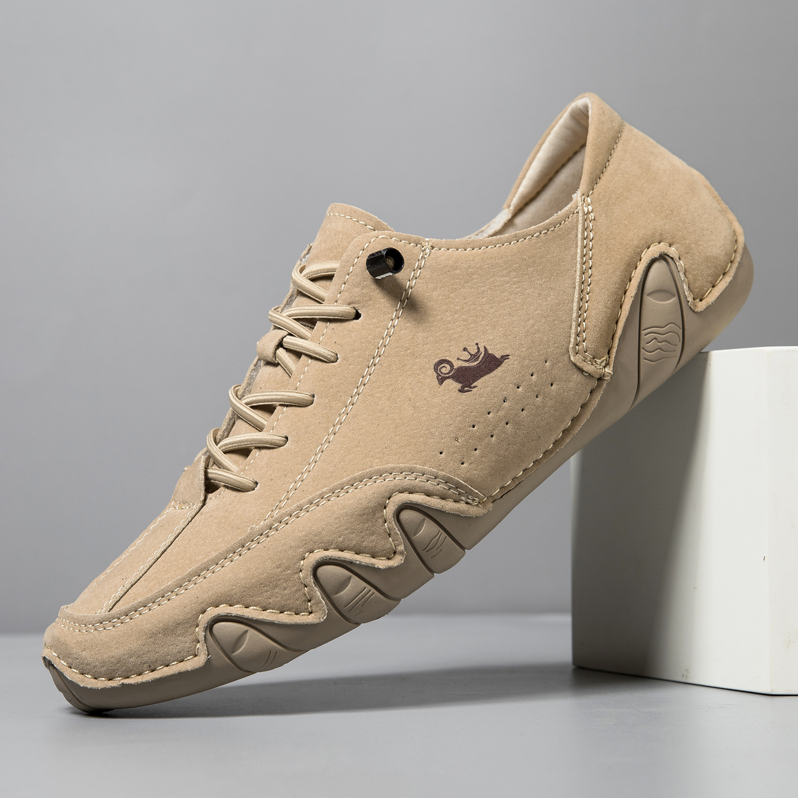 Men's Spring Low Top Sneakers With , Non-slip Flat Casual Shoes In Large Sizes For 2026