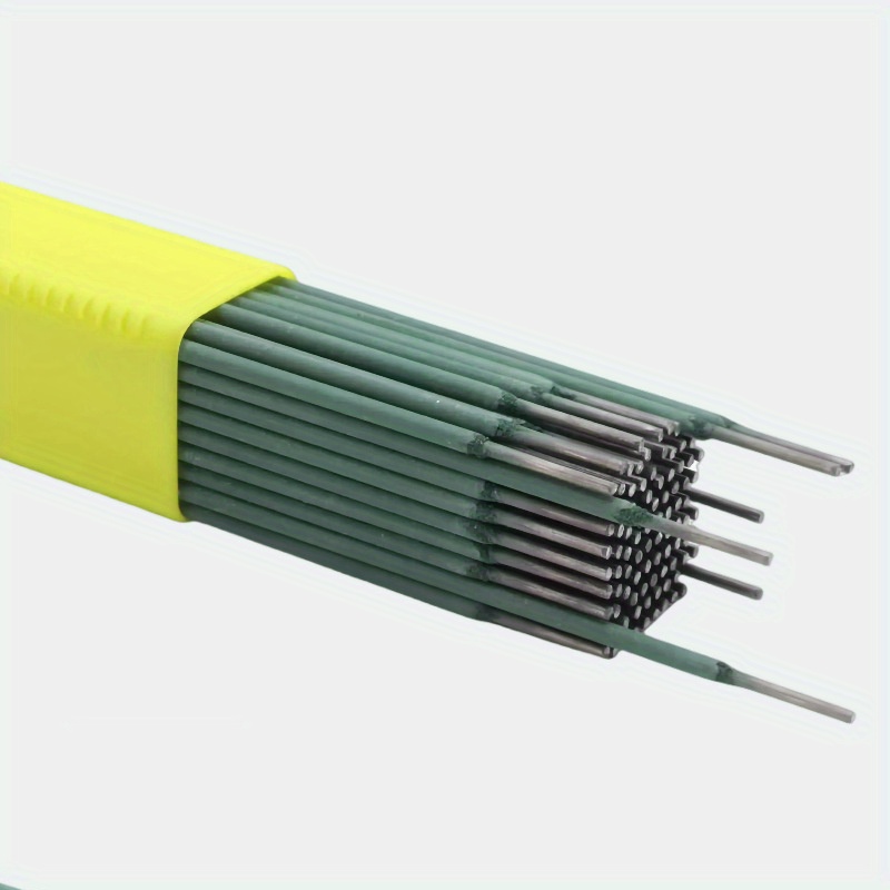 Žalios anglies plieno suvirinimo elektrodai, 21/41/51/101 vnt./rinkinys (20/40/50/100 vnt.+1 dėžė), 1,98 cm skersmens, 29,97 cm ilgio, atsparūs dilimui, nereikalauja surinkimo, rekomenduojama litavimui; Plonų geležies lakštų, cinkuotų kvadratinių vamzdžių, apvalių vamzdžių suvirinimas