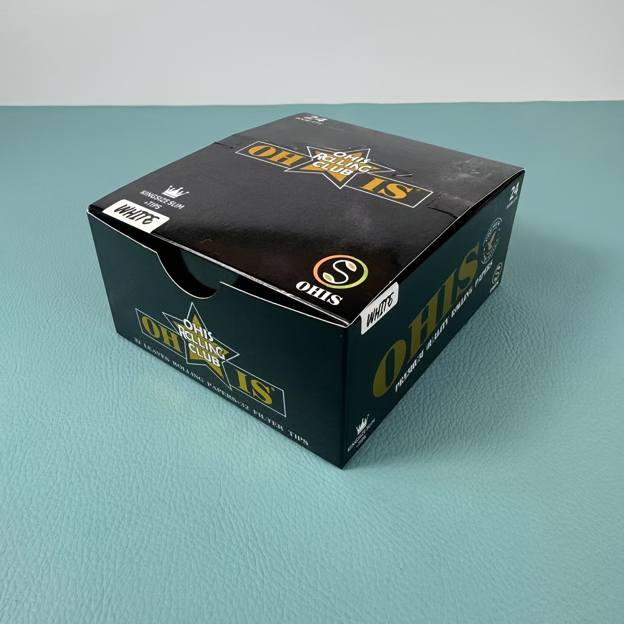 OHIS Black Rolling Papers Kingsize 108*44mm