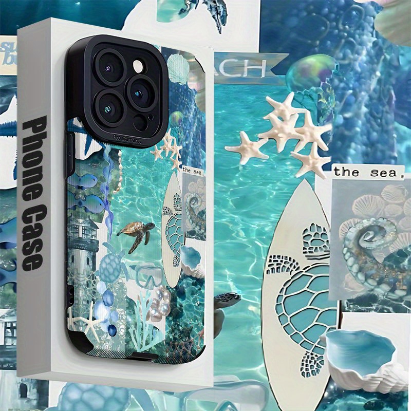 TEMU Phone Case: Summer Collage Phone Case For Iphone 16/16 Plus/16 Pro/16 Pro Max/iphone Plus/15 Pro/15 Pro Max/iphone 14/14 Plus/14 Pro/14 Pro