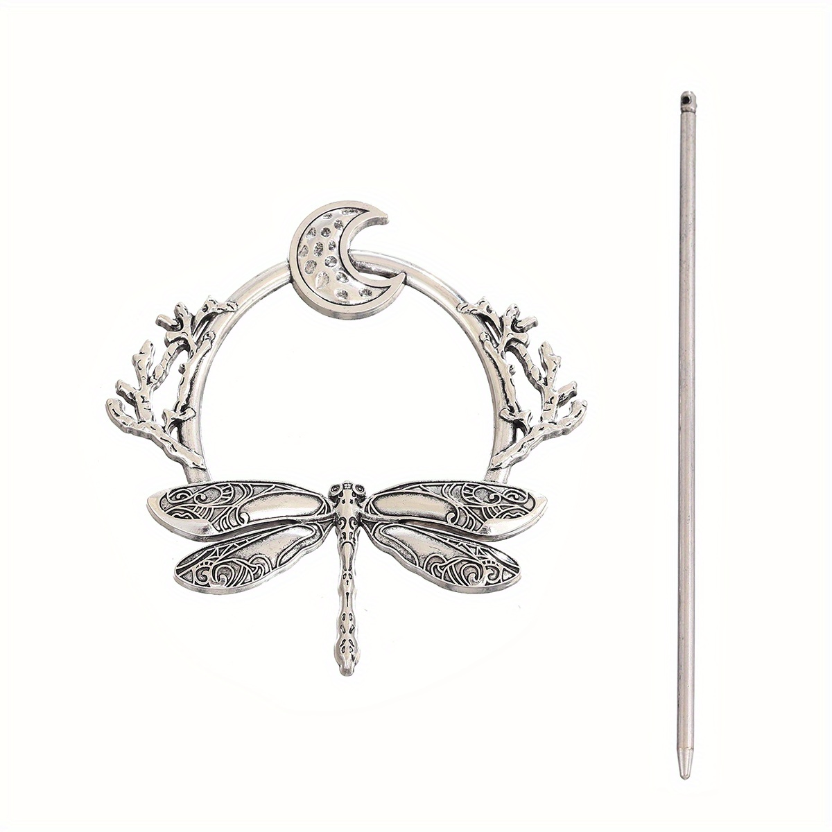 E-shop Vintage Wikinger Libelle Mond Haarnadel Damenmode Trend Vielseitige Haarverzierungen Norwegischer Stil Party Accessoires Valentinstag Muttertag