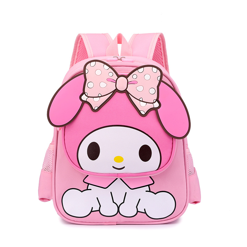 E-shop Personalisierter bedruckter Rucksack, My Melody Kuromi Easy Large Capacity Portable Girly Rucksack, Laptoptasche, Mehrfarbig optional, und