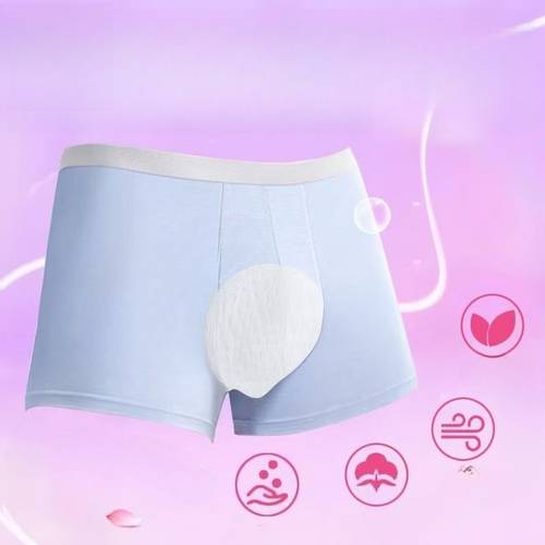 48pcs disposable mens strong absorbent care pad designed for mens care ultra thin breathable and ultra thin absorbent core mens pad activities