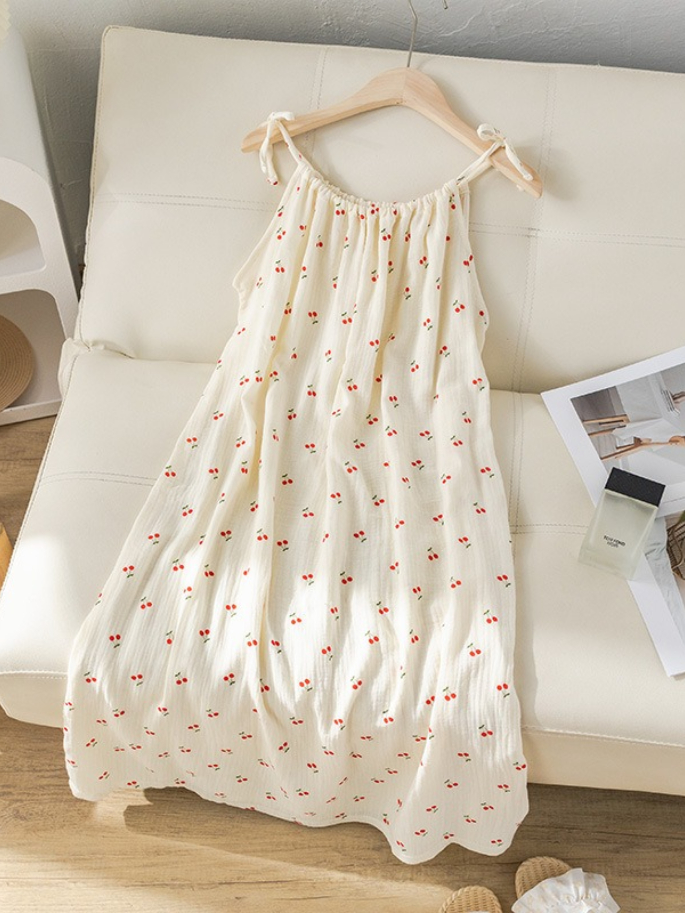 camisole under low cut dress Women's The Slip Dress: White Cotton Voile Dress this piece up Check Organic Crinkle Poplin Size:3Xl-3 gift24