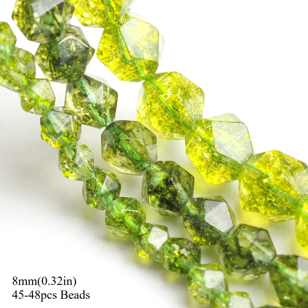 Aaa Natural Stone Peridot High Quality Genuine Loose Spacer Beads For Jewelry Making Diy Gorgeous Bracelets Necklace Earrings Accessories For Women Gifts