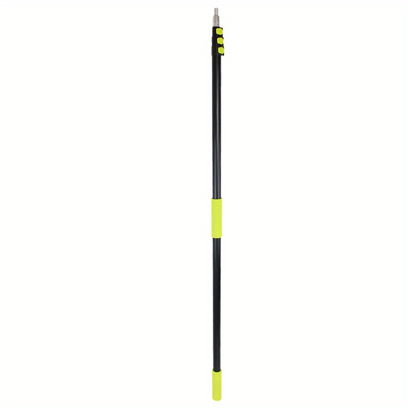 14ft[black Oxidation] Heavy-duty Aluminum Telescopic Pole, Lightweight Extendable Rod For Cleaning/repair/outdoor Use, 4-section/32mm