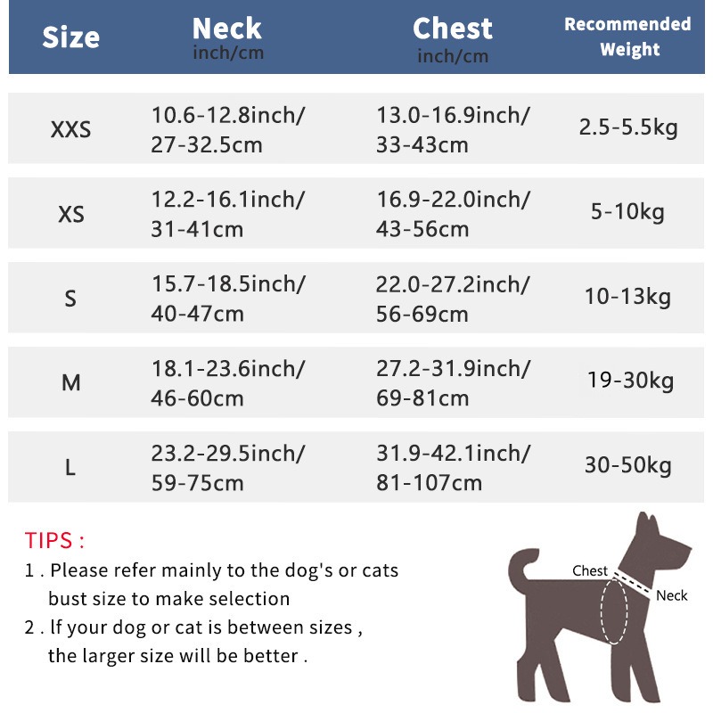 Comfortable Adjustable Dog Chest Harness with Quick-Release Buckles
