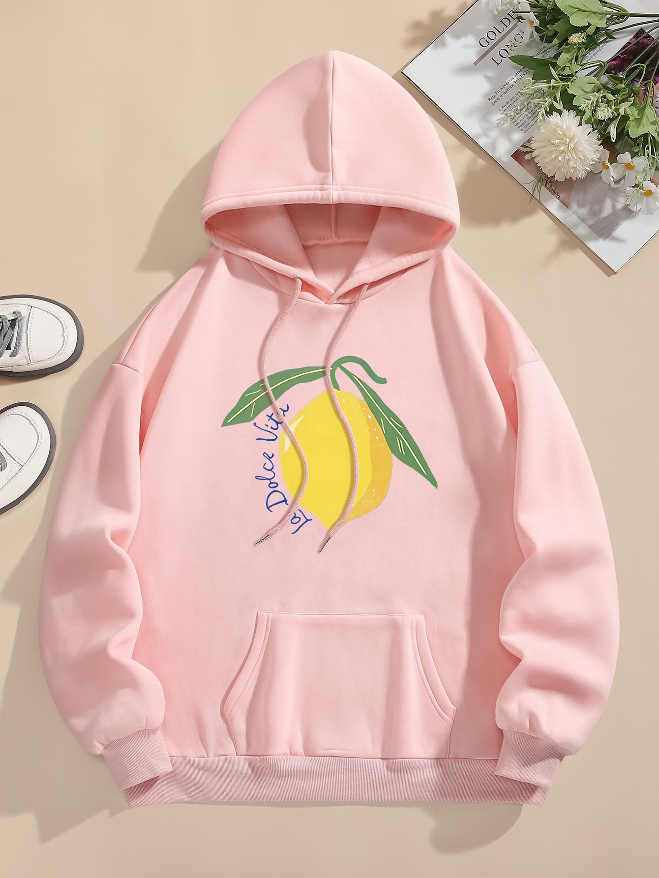 women' graphic print hooded Temu Philippines