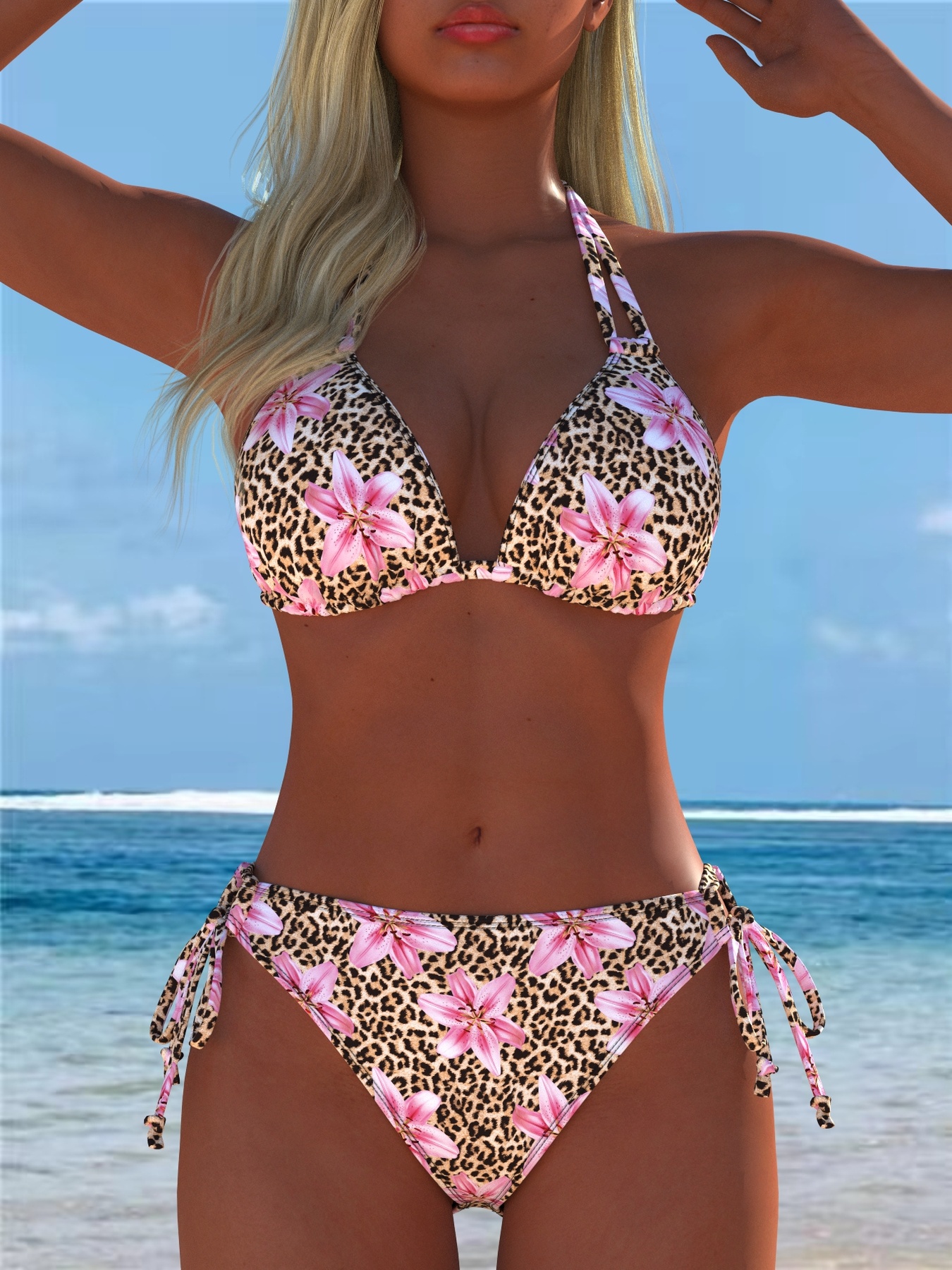 girls in swimming suits sold on Temu United States