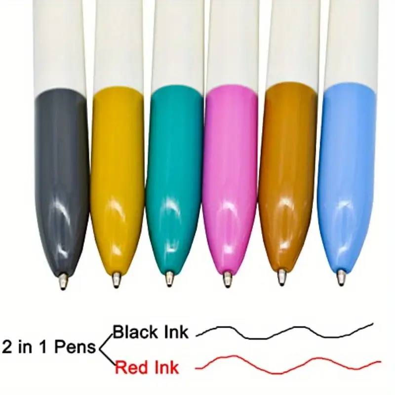 24pcs dog ballpoint pen cute cartoon animal pens 2in 1 retractable pen black red gel ink for stationery supplies, note taking accessory, everyday writing tool, animal themed pen, gel ink pen, pen, cute cartoon design, ink, quality writing experience, gift for pet lovers, stationery collectors, back to, cute gel pens, fancy pen, needle tip pens, school pens, cute pens bulk Product details 4
