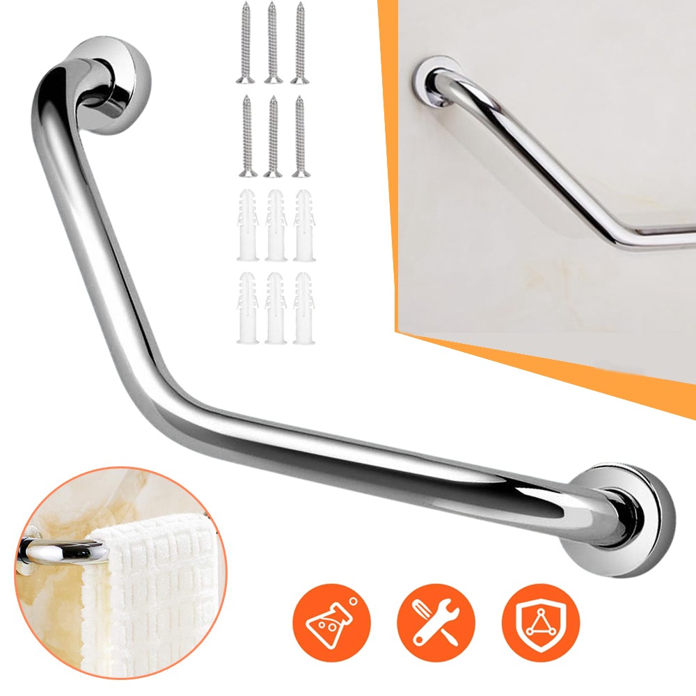 Wall-mounted Shower Grab Bar - / Bathroom Rail With Non-slip Support Handle, Shower Bathtub Rail For, Bath Device, (no Suitable For Bath)