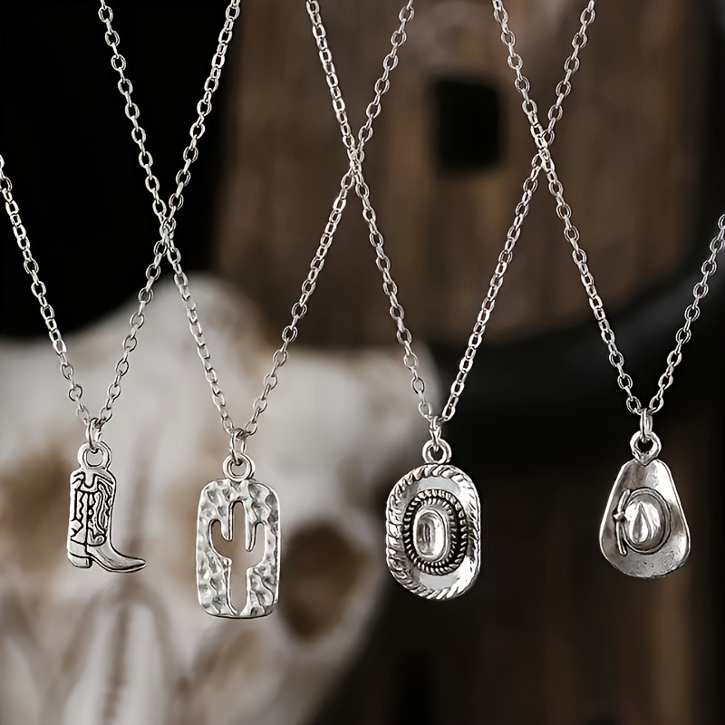 10pcs Minimalist Stainless Steel O-Shaped Chain Necklaces