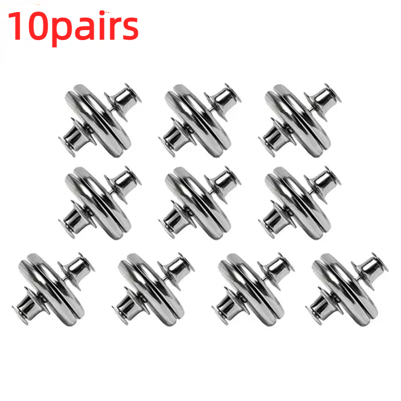 10, Botones Magnéticos para Cortinas, Botones Magnéticos para Cortinas de Dormitorio y Oficina: retailer-supplied image