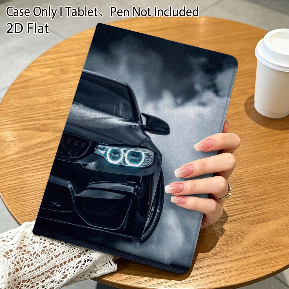 1 kos Ploščat etui za tablični računalnik 2D Črn dimljen športni za Samsung Galaxy Tab S10 S11 S6 A9 A8 A7 8...5 11 palcev 2023 2025 Lite Plus