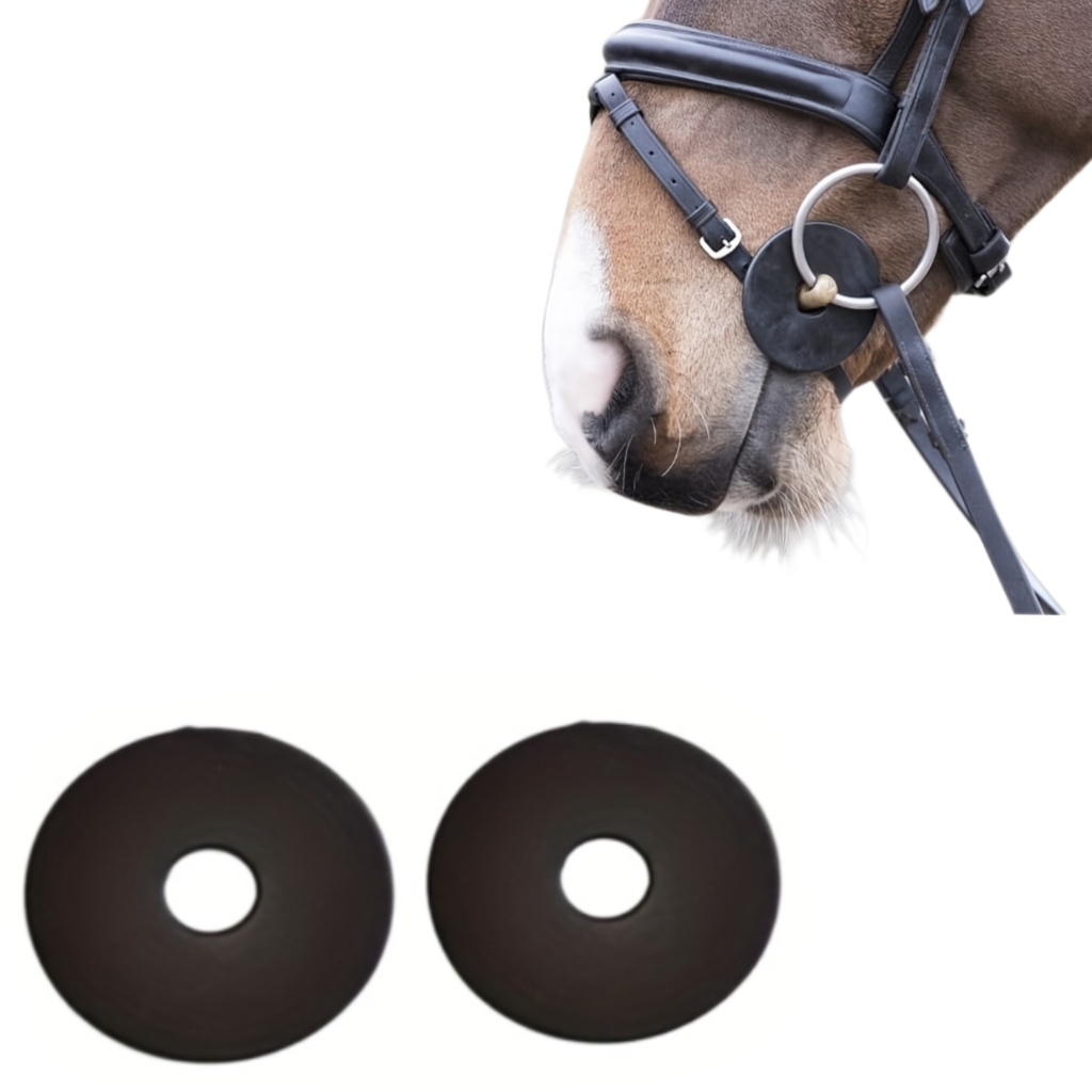 TEMU Horse Bit Pad - Protects The Horse's Mouth - Prevents Squeezing And Scratching - A Lining Pad To Protect The Horse's Mouth From Injury