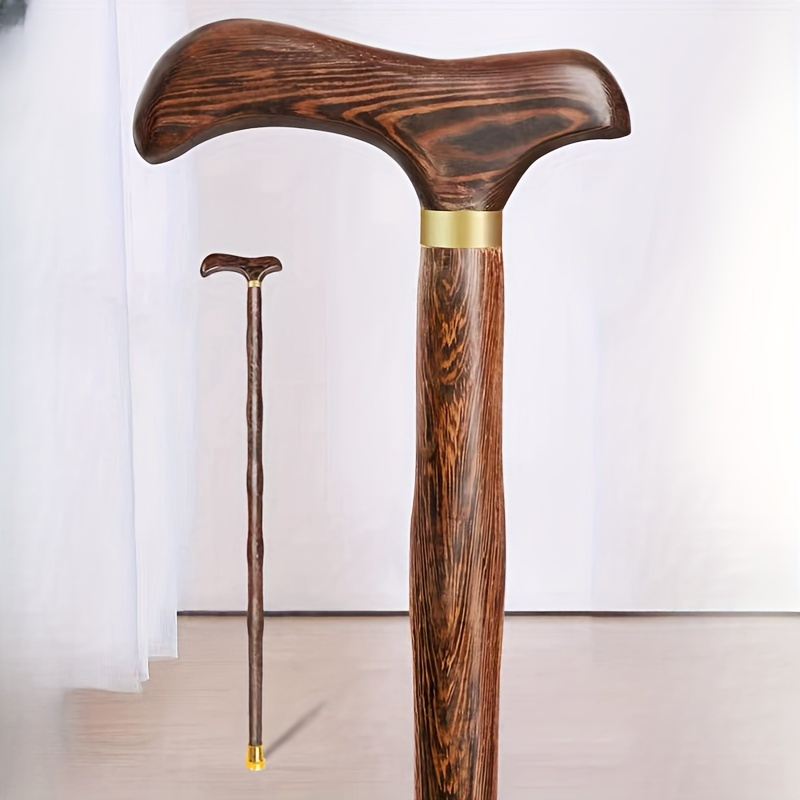 High-quality wooden Stick with lever locking system for safe hiking - durable and elegant outdoor accessory with special functions, Christmas gift for friends and relatives
