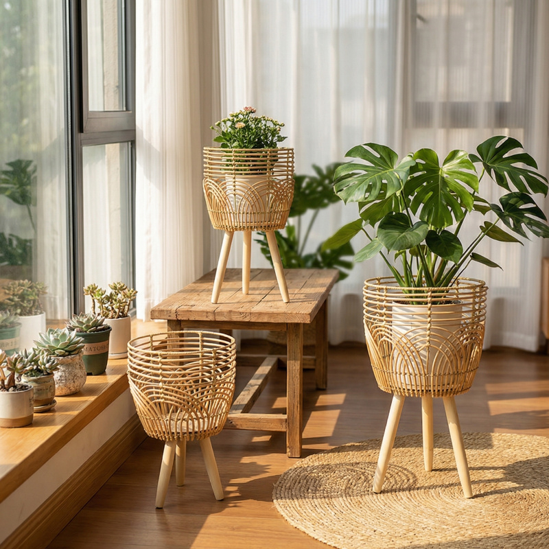 wicker baskets sold on Temu Australia