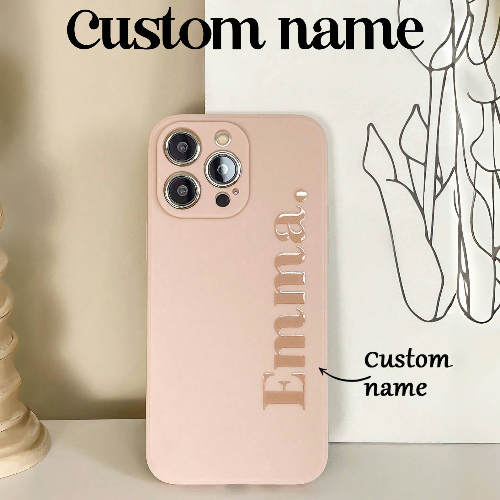 TEMU Customized Name Phone Cases, Personalized Name Designs For Iphone Cases, Custom Name Iphone Cases, Personalized Phone Cases With , Custom Cases,