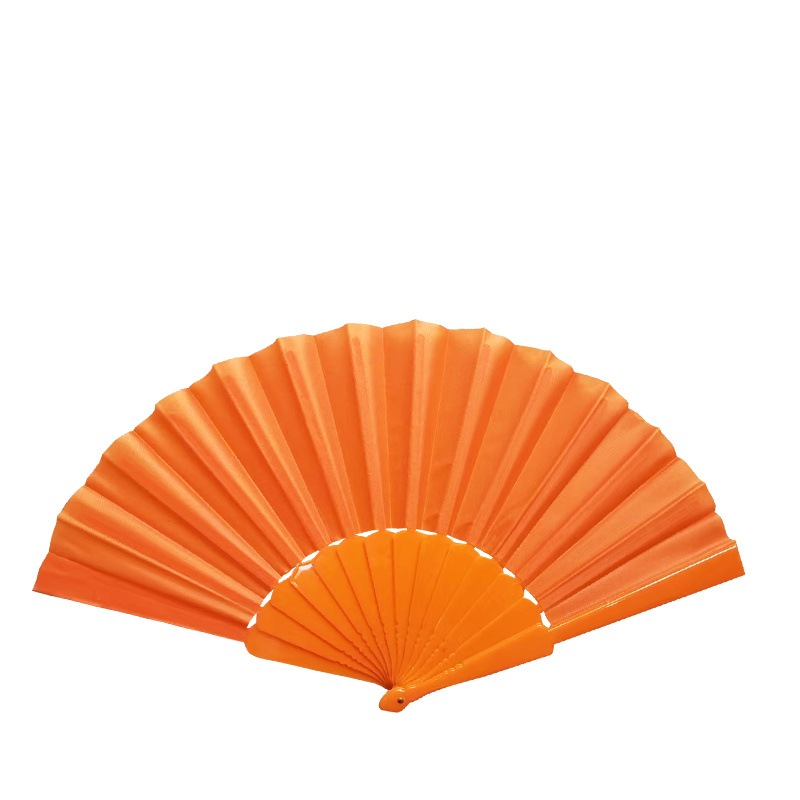 Image of Single 9 Inch Flamenco Fan | Reinforced Paper & Brass Tacks | Stage-grade Performance