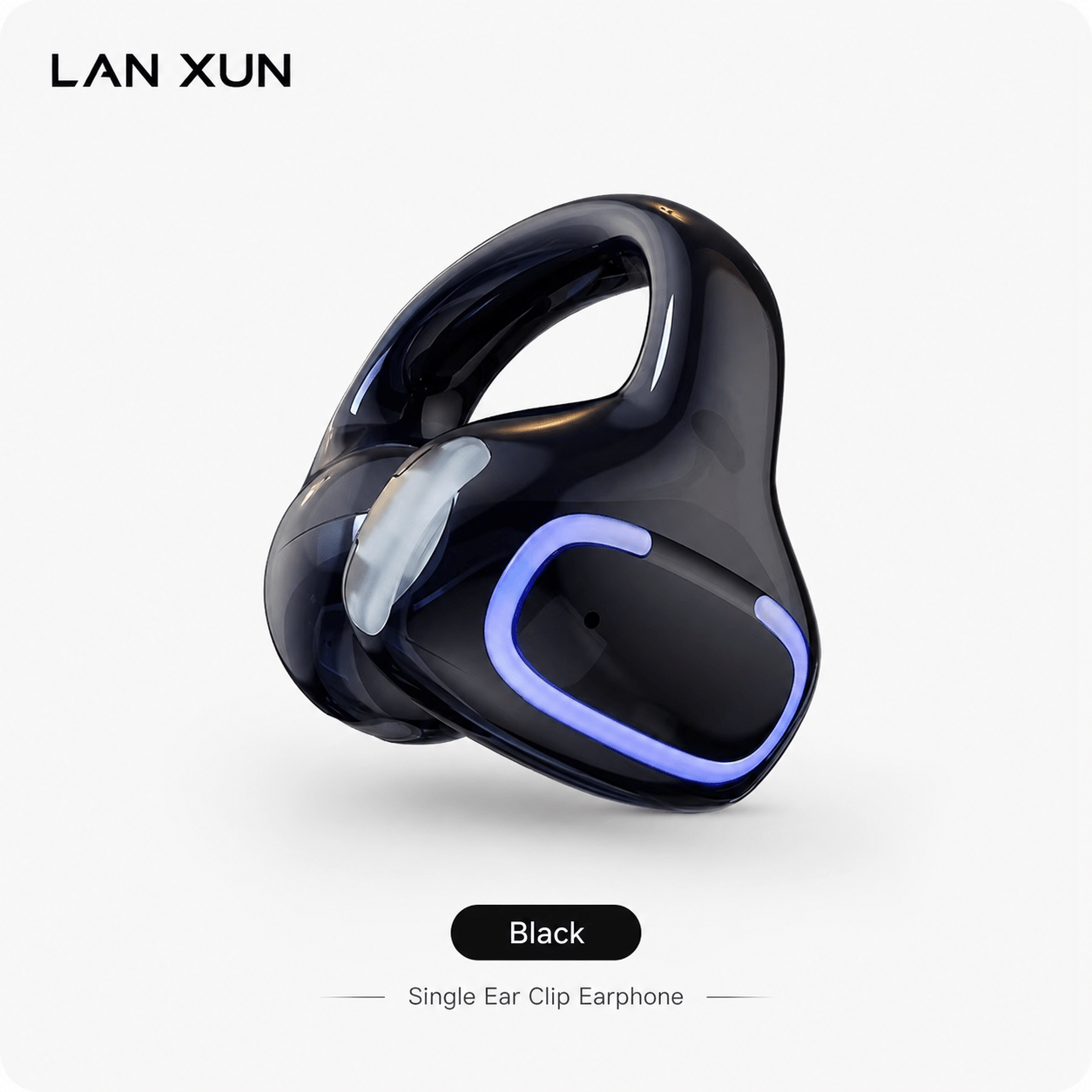 Image of Lan Xun Wireless In-ear Headphones, Easy-to-wear Earbuds, Noise-canceling For Calls, Usb Rechargeable, Suitable For Sports, Running, Cycling, And Talking