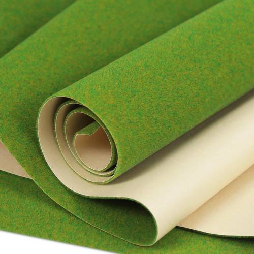 41cm x 99cm grasmatte filzrücken 3mm dicke grüne kunstrasen teppiche für modelllandschaften