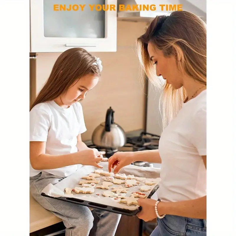 200pcs 12x16 inch non stick precut baking sheets air fryer steaming bread cupcakes versatile baking aid nonstick design material baking liners kitchen hobbyists Product details 7