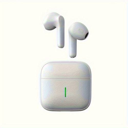noise canceling wireless earbuds ultra long noise canceling touch control rechargeable comfortable semi open sports and gaming black sleek earbud design touch control