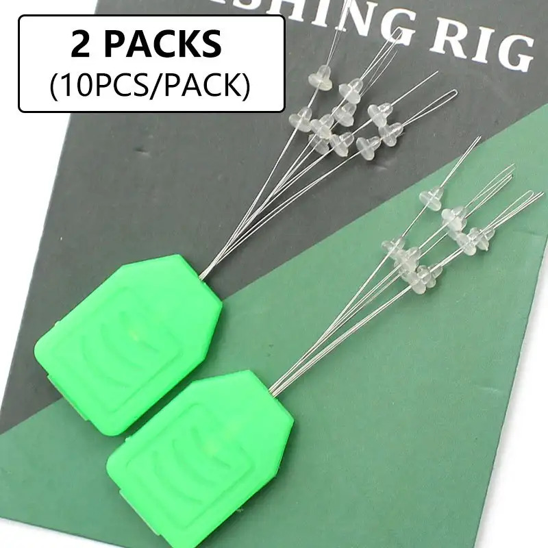 TEMU 2-pack Mini Bait Bead Stopper, Carp Bait Holder, Fishing Tackle Additions