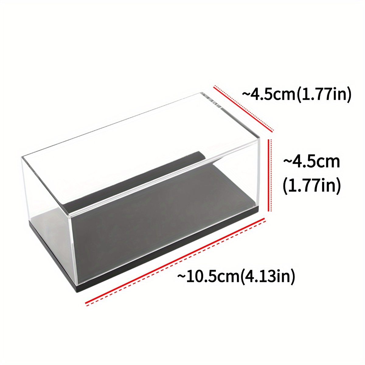 Modell-Sammler-Vitrine M Hochformat 100% Staubdicht, Farbe