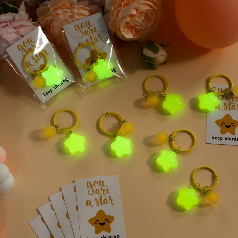 star keychains sold on Temu United States
