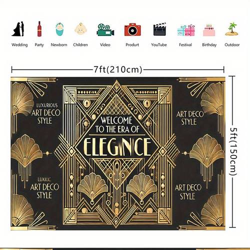 item picture elegant 5x7ft welcome to of polyester backdrop outdoor parties garage wall decor large photography backgrounds