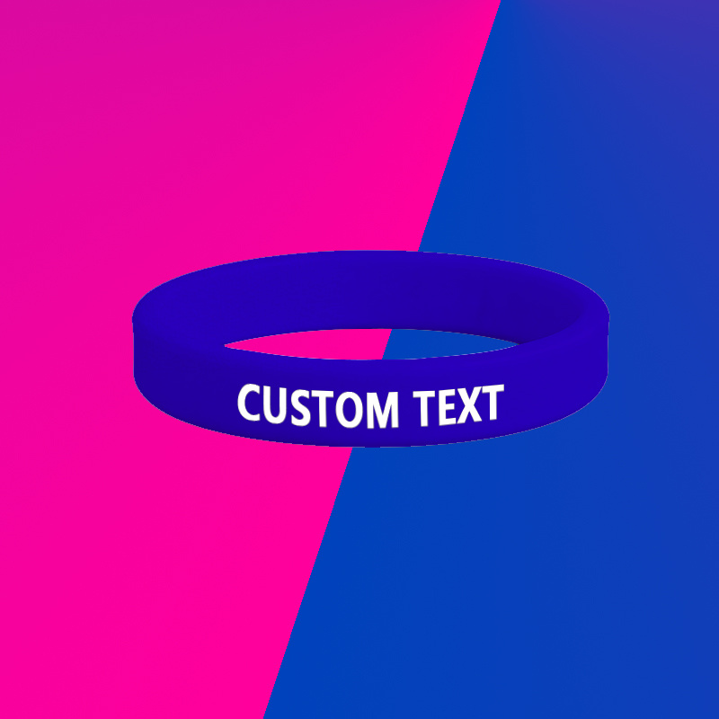 Custom Silicone Wristbands 180pcs Pack, Gift for Her/Him