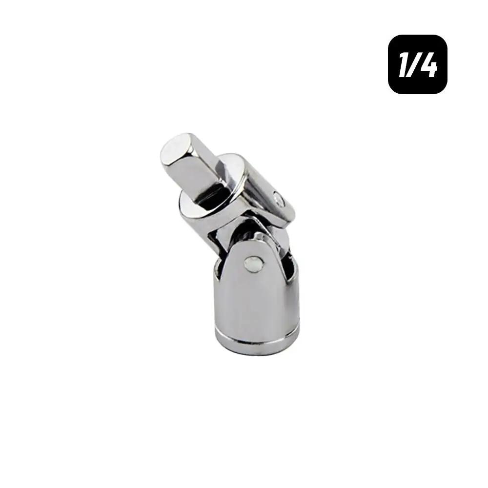TEMU Adaptateur de douille flexible, 3 tailles disponibles (1/2" 3/8" 1/4"), extension d'angle à joint pivotant, douille oscillante pour les espaces