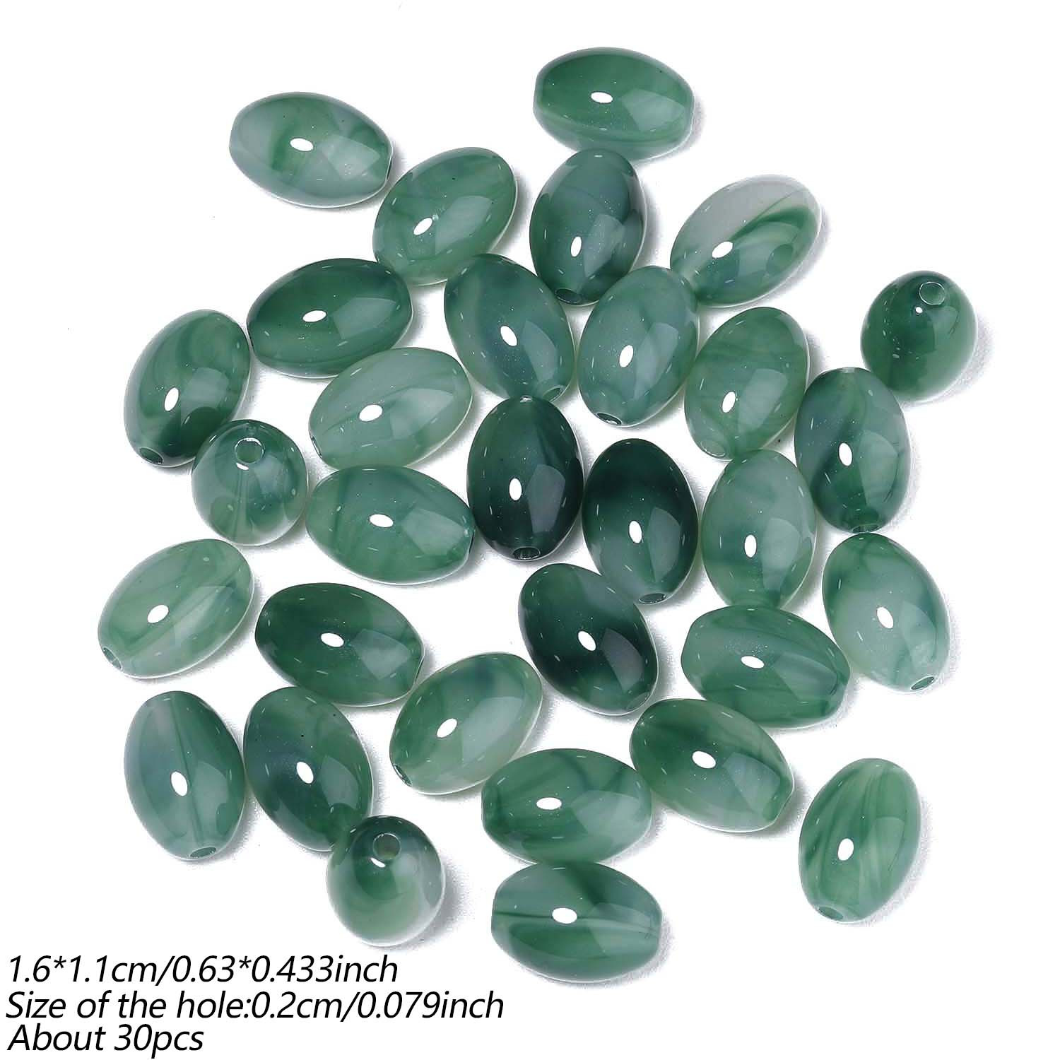 11X16Mm Multi-Color Acrylic Seed Beads for DIY Jewellery Making